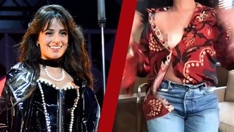 camilla cabello nipslip|Camila Cabello Made a TikTok About Her Nip Slip